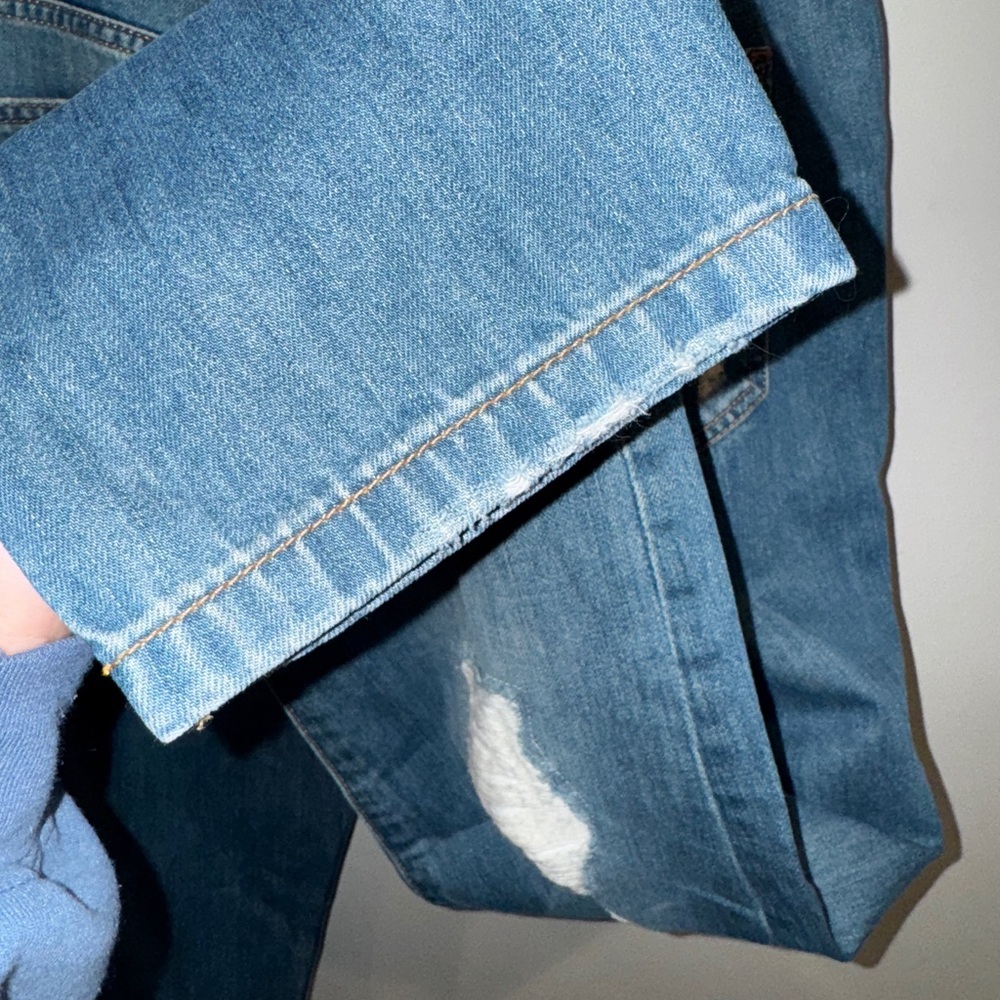 DL1961 Women's Distressed Nolita Slouchy Slim Jeans 28‎ - Picture 6 of 12